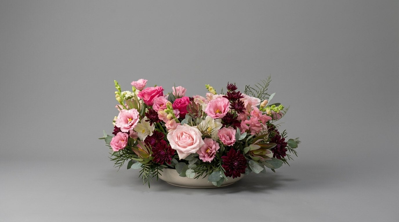 Pink Table Centerpiece