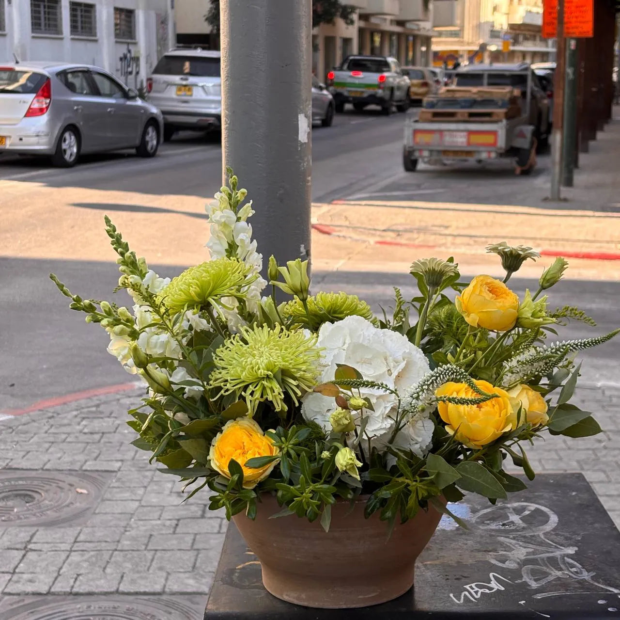 Terracotta Bowl Arrangement