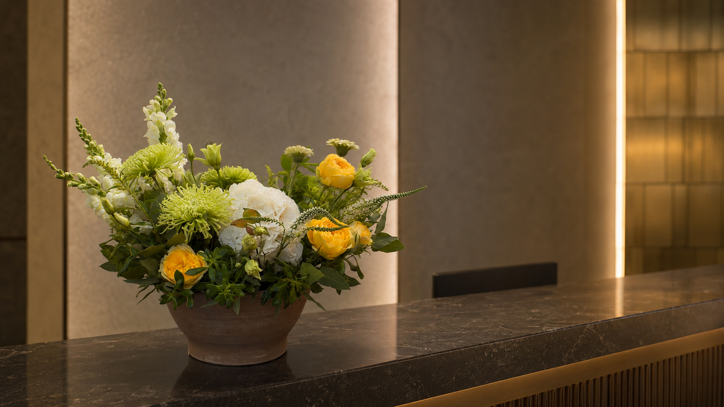Terracotta Bowl Arrangement