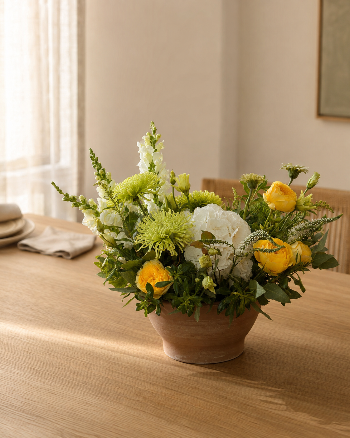 Terracotta Bowl Arrangement