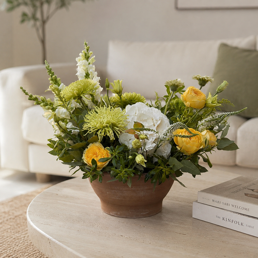 Terracotta Bowl Arrangement